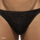 String de bain Regal Noir-Doré