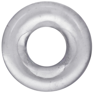 RockSolid by Doc Johnson Anneau pénien souple THE DONUT 2X 20 mm Transparent