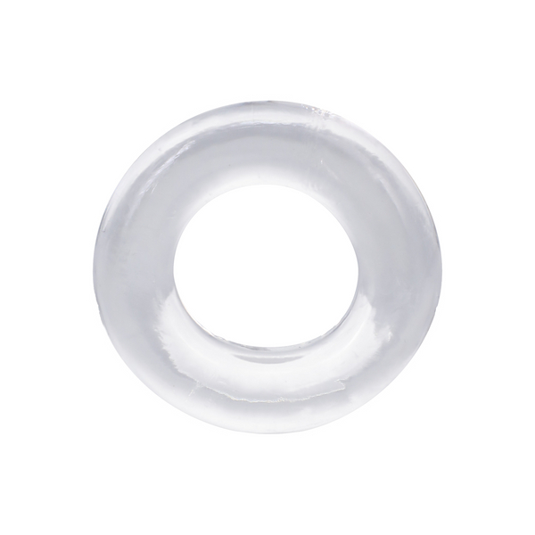 Cockring épais THE DONUT 4X 30 mm Transparent