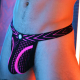 String Dickmatized Noir-Rose neon