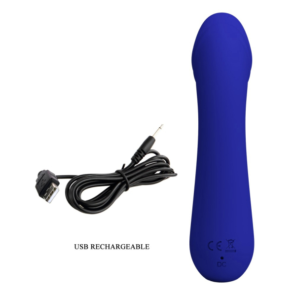 Stimolatore prostatico Cetus 15 x 3,5 cm Indaco