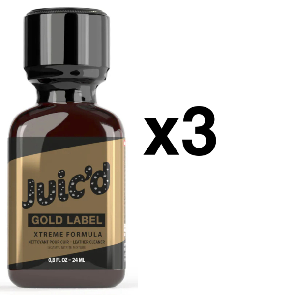 JUIC'D GOLD LABEL 24ml x3