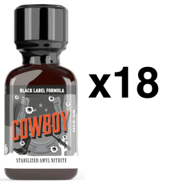 COWBOY ETICHETTA NERA 24ml x18