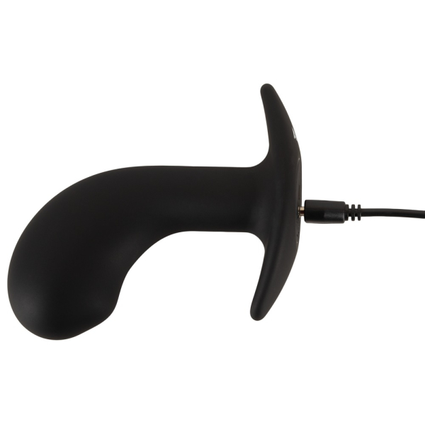 Prostata-Stimulator Big Head Anos 11 x 4 cm Schwarz