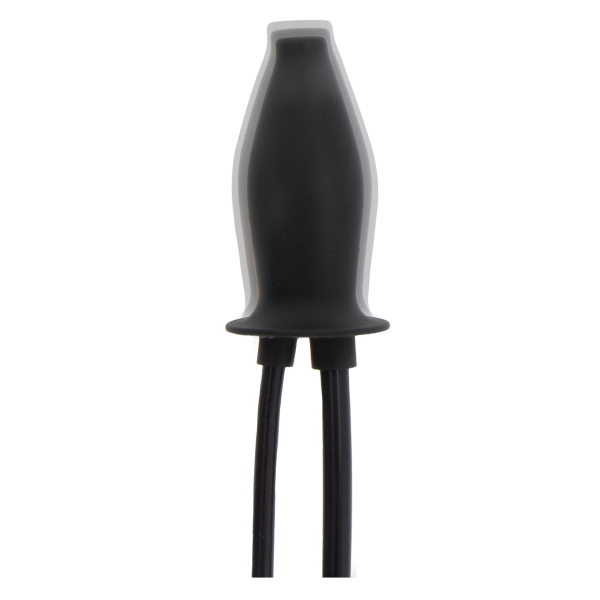 Aufblasbarer Plug Lubinflat Butt 10.5 x 4 cm Schwarz