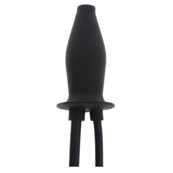 Inflatable plug Lubinflat Butt 10.5 x 4 cm Black