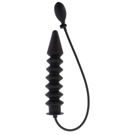 Hidden Desire Gode gonflable en silicone EXPERT RIBBED 28 x 6 cm Noir