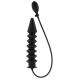 Hidden Desire Extreme Inflatable Ribbed Plug - Expert Black