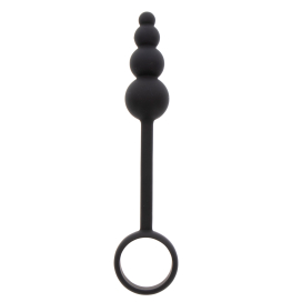 ToyJoy Manpower Anal Plug & Cock Ring Black