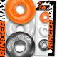 Lot de 3 Cockrings Ringer Max 20 mm Hazard