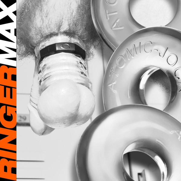 [TPR] RINGER MAX 3-Pack Cockrings Clear