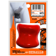 Ballstretcher Mega Squeeze 30 mm - Hauteur 50 mm Rouge