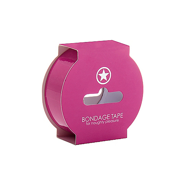 Roze Bondage Tape 17,5m