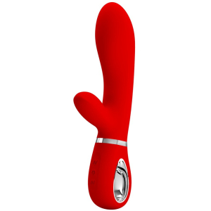 Pretty Love Coelho Vibro Thomas 11 x 3,8 cm Vermelho