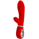 Vibro Rabbit Thomas 11 x 3.8cm Red