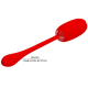 Kirk Vibrating Egg 8 x 3.5cm Red