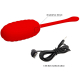 Kirk Vibrating Egg 8 x 3.5cm Red