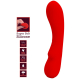 Vibrating Prostate Stimulator Matt 15 x 4cm Red