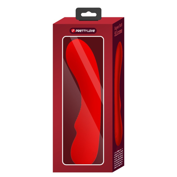 Vibrerende Prostaatstimulator Mat 15 x 4cm Rood