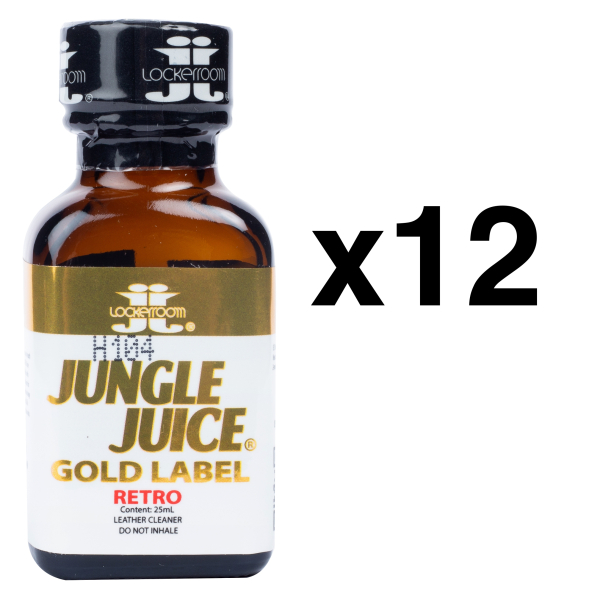 JUNGLE JUICE GOLD RETRO 25ml x12