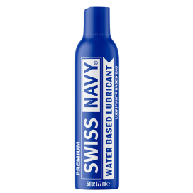 Swiss Navy Premium Personal Water-Based Lubricant and Sex Gel For Couples - 6 fl oz / 177 ml