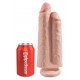 Dubbele Dildo Een Gat King Cock 23 x 9 cm