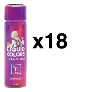 LIQUID COLORS TITANIUM 24ml x18