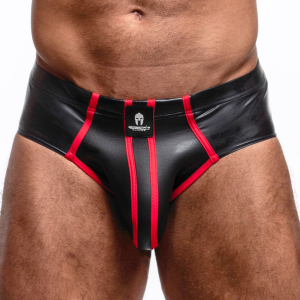 Sparta's Harness Slip Ares Noir-Rouge