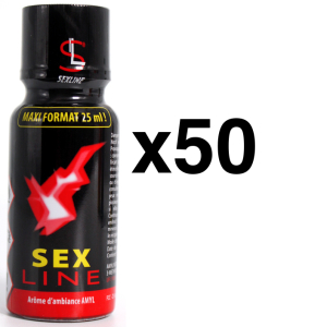 Sexline SEXLINE AMYL Rouge 25ml x50