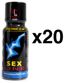 Sexline SEXLINE PROPYL AMYL Bleu 25ml x20