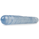 Double gode Jelly Clear 29 x 3.7cm Bleu