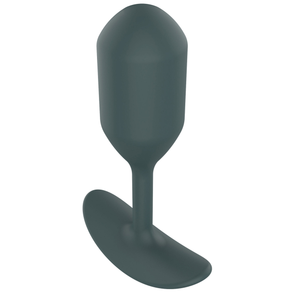 ToyJoy Buttocks The Champ Weighted Plug Grey