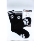 Chaussettes noires Sk8erboy Puppy Socks