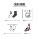 White Socks Sk8erboy Deluxe White-Red