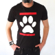 T-shirt Dog Paw Sk8erboy