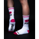 Chaussettes blanches HORNY PIG Sk8erboy