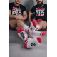 Chaussettes blanches HORNY PIG Sk8erboy