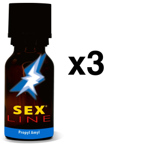 Sexline SEX LINE Propyle-Amyle 15ml x3