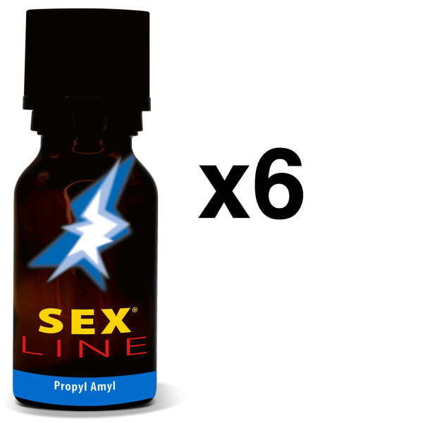 SEX LINE Propyle-Amyle 15ml x6