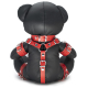 Ours en cuir EDDY The BDSM Teddy Bear Rouge + Boite