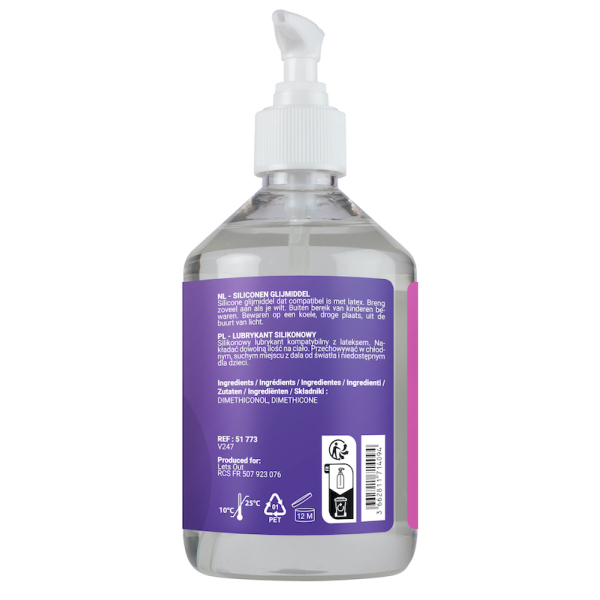 Lubrifiant à base de silicone Sensualube Silicone 500ml