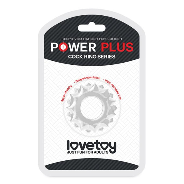 Power Plus Clear Penis Ring