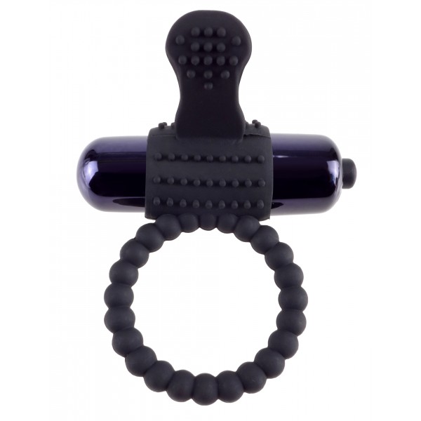 Anillo vibrador C-Ringz Negro