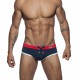 Plain Swim Navy Briefs