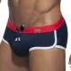 Plain Swim Navy Briefs