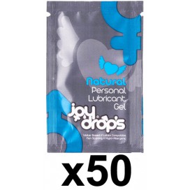 Joy Drops Lubricant Water Dosettes Personal 5 mL x50