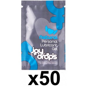 Joy Drops Lubricant Water Dosettes Personal 5 mL x50