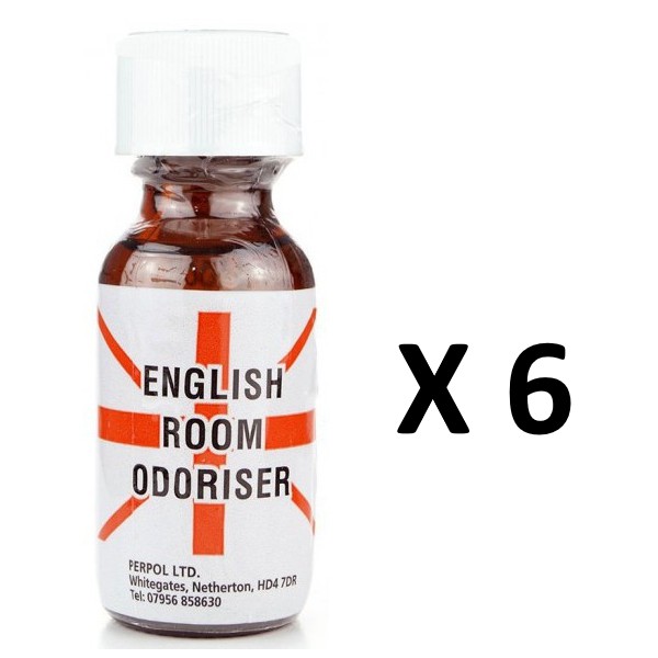 Odorizador de habitaciones inglés 25mL x6