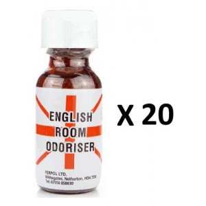 UK Leather Cleaner English Room Odoriser 25mL x20