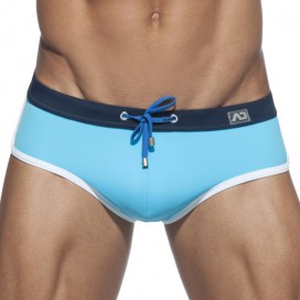 Plain Swim Briefs Blue